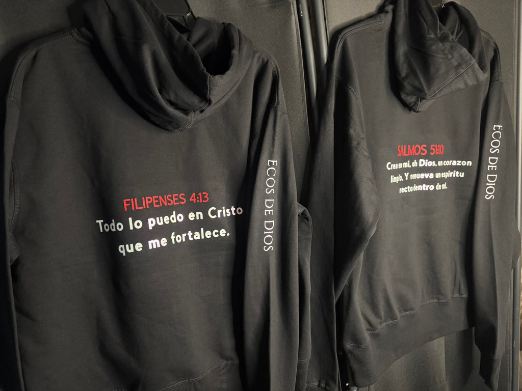 HOODIE con Versículo bíblico