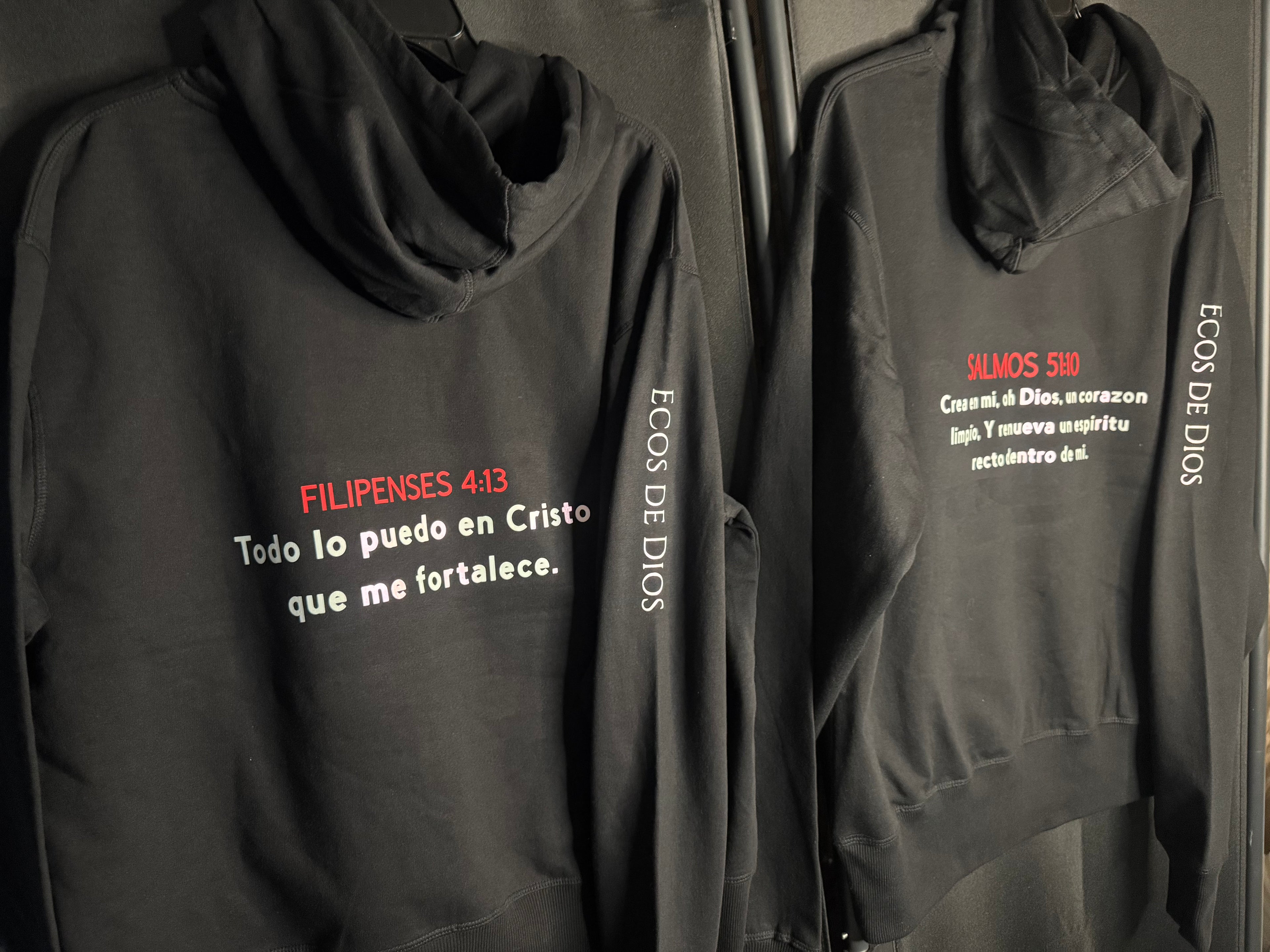 HOODIE con Versículo bíblico