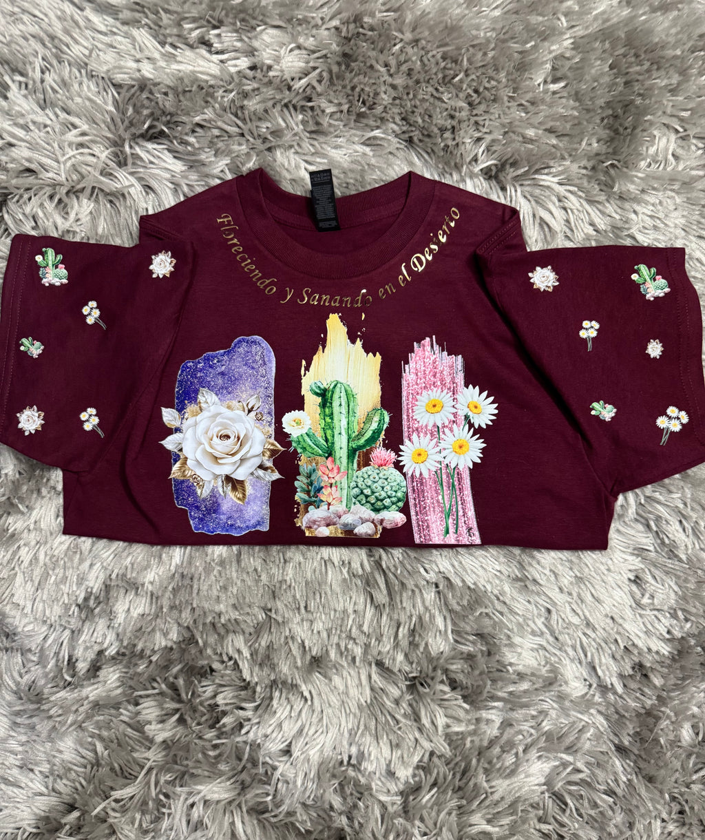 Camisa “Floreciendo y Sanando en el Desierto”