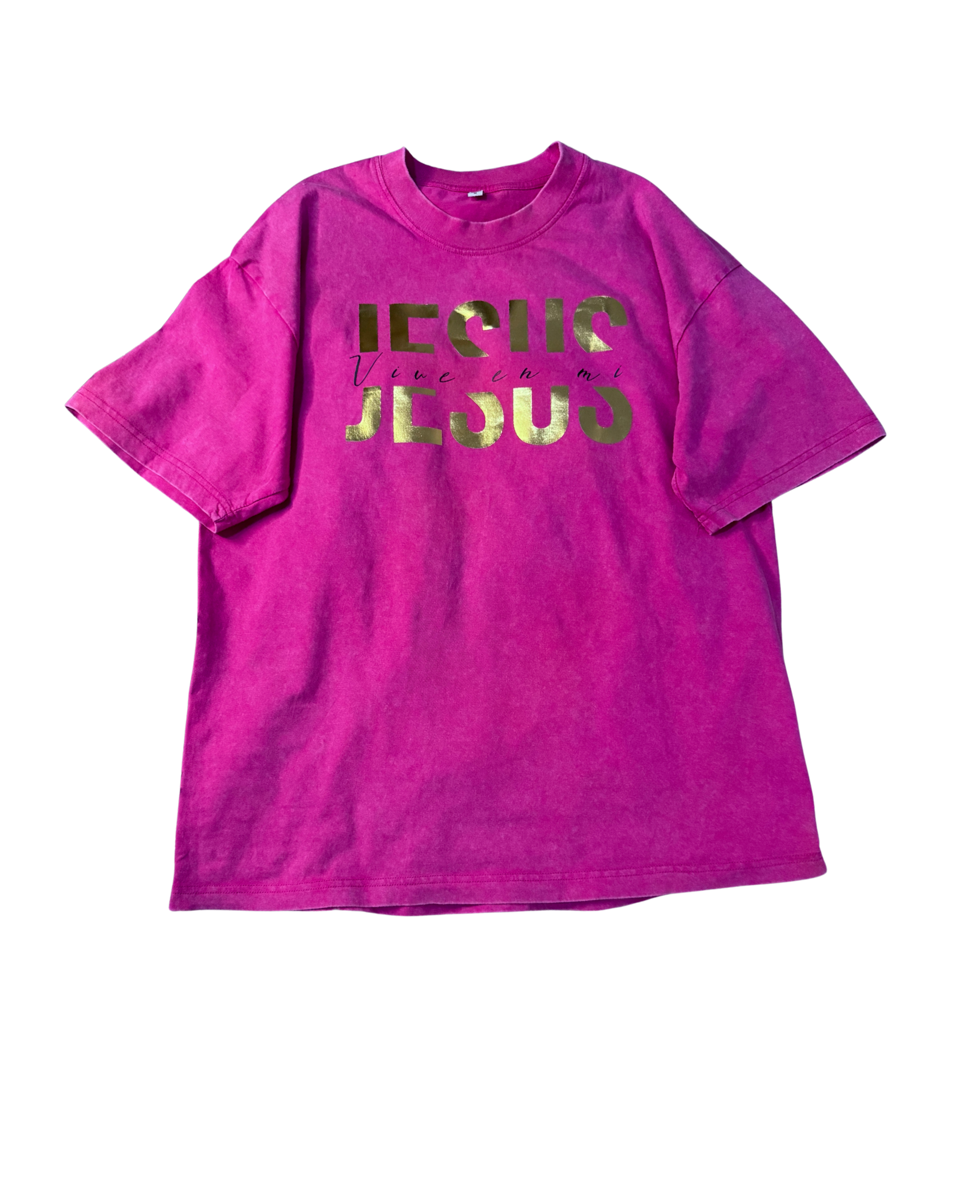 Camisa Oversize “JESUS vive en mi”