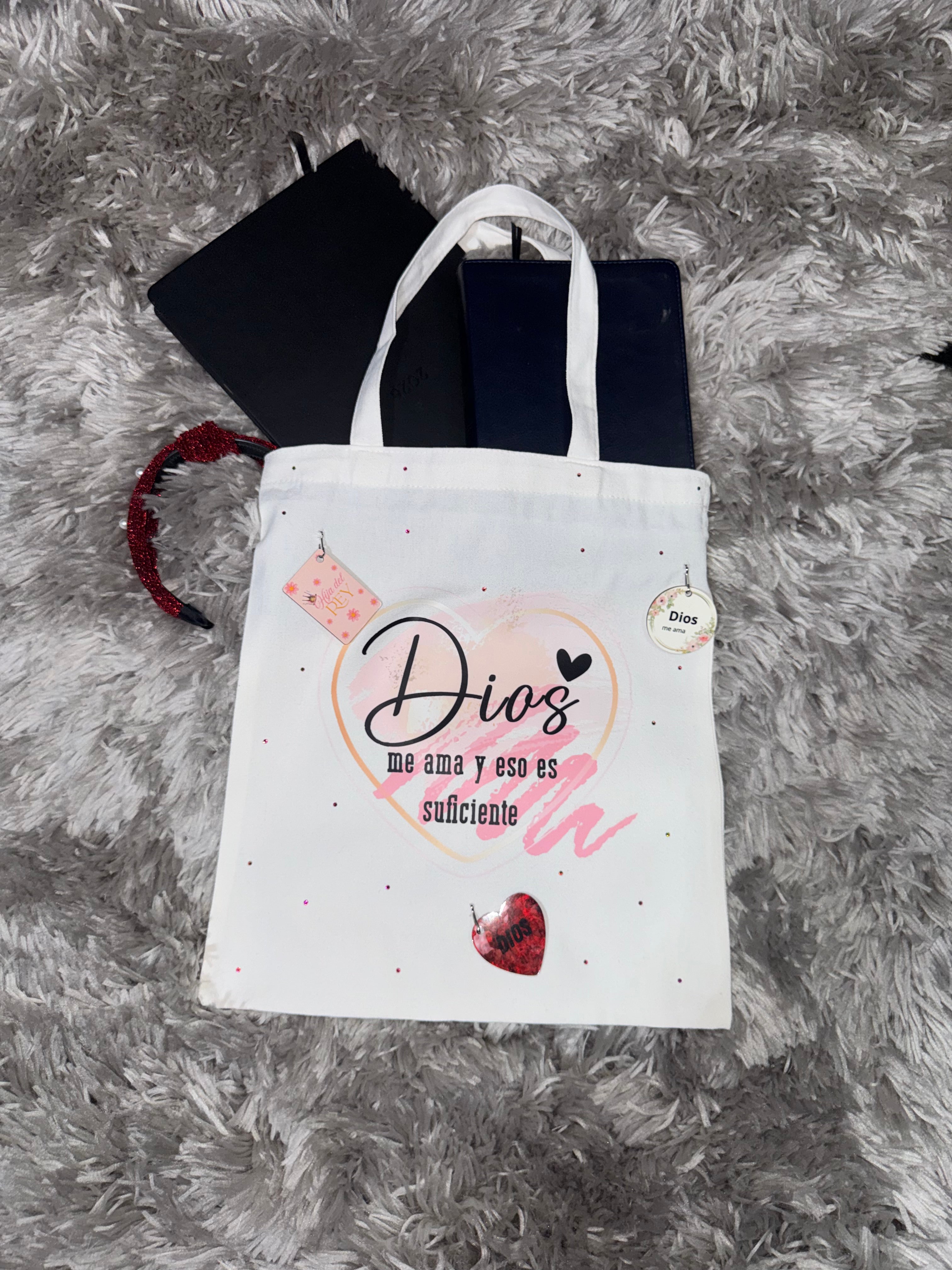 Tote Bag “Dios me ama”